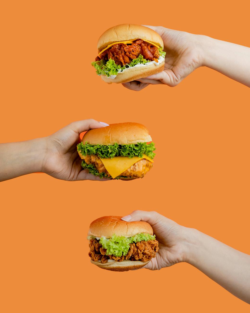 Chicken Surprise Burger