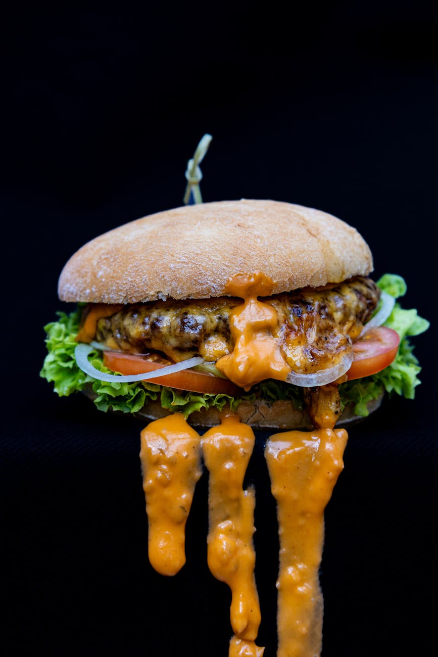 Chilli Lava Burger
