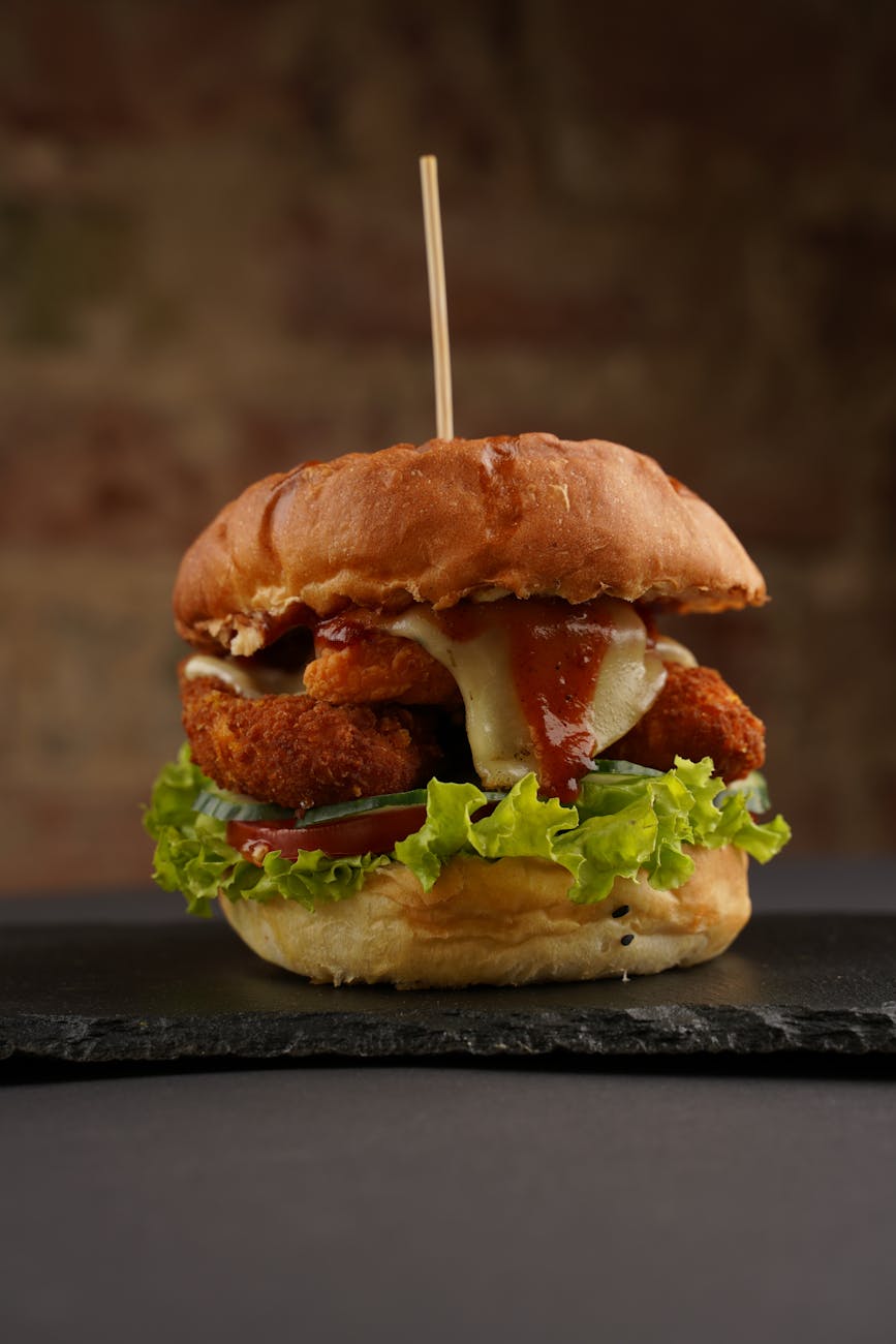 Crispy Paneer Burger