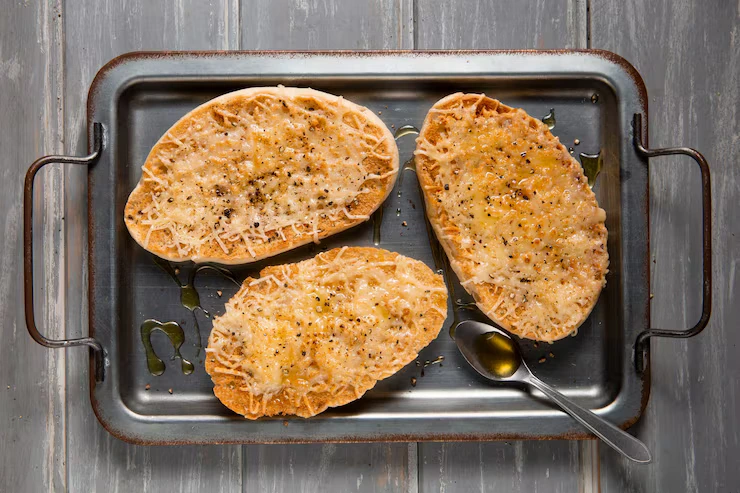 Fire-Roasted Garlic Bread