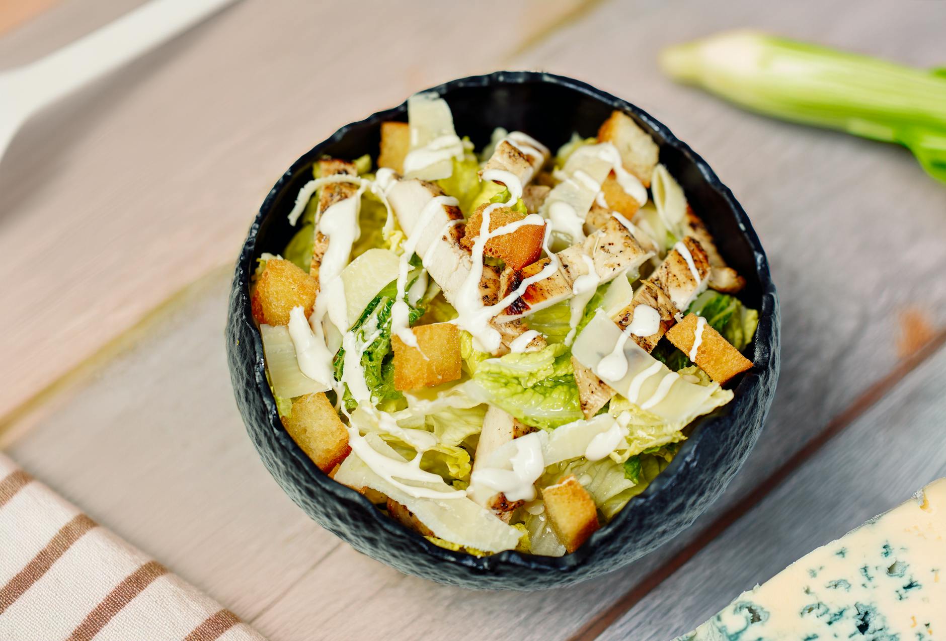 Grilled Chicken Cheese Salad