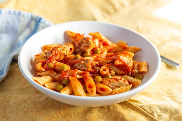 Mix Sauce Pasta Chicken