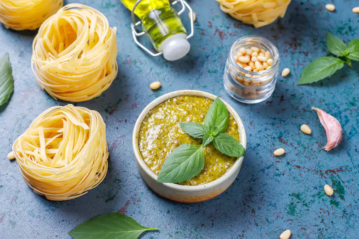 Basil Pesto Chicken Pasta