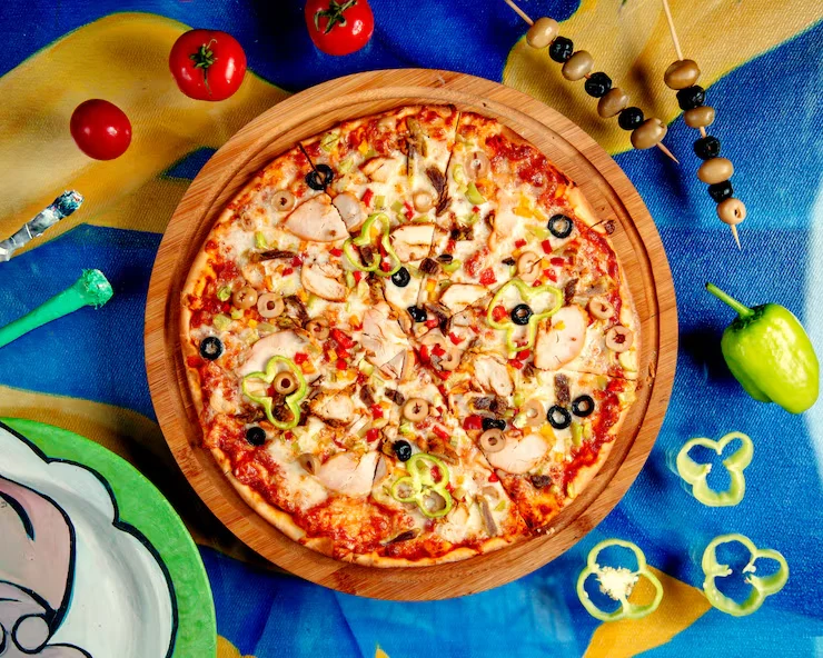 Chicken Loaded Pizza