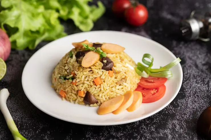 Fried Rice Chicken