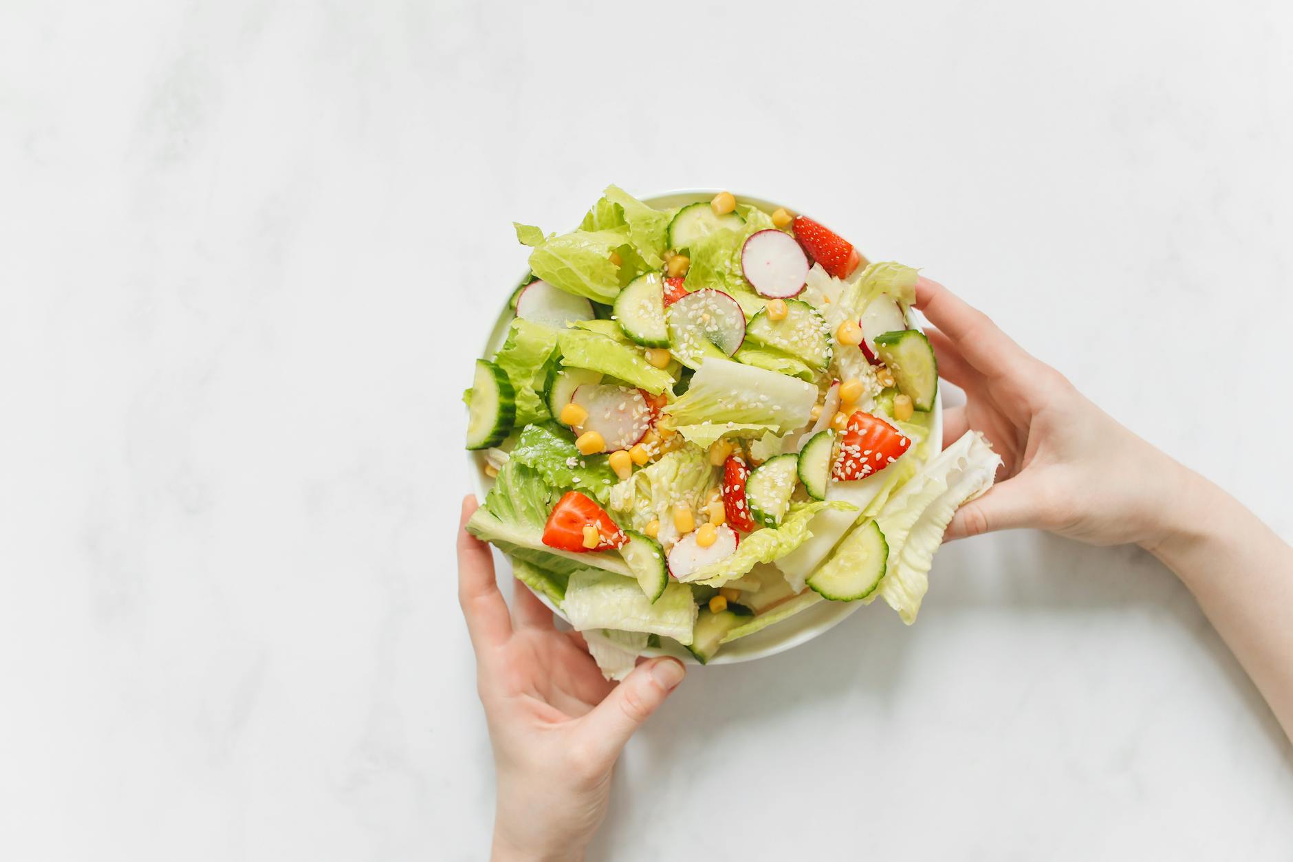 Soya Chunks Salad