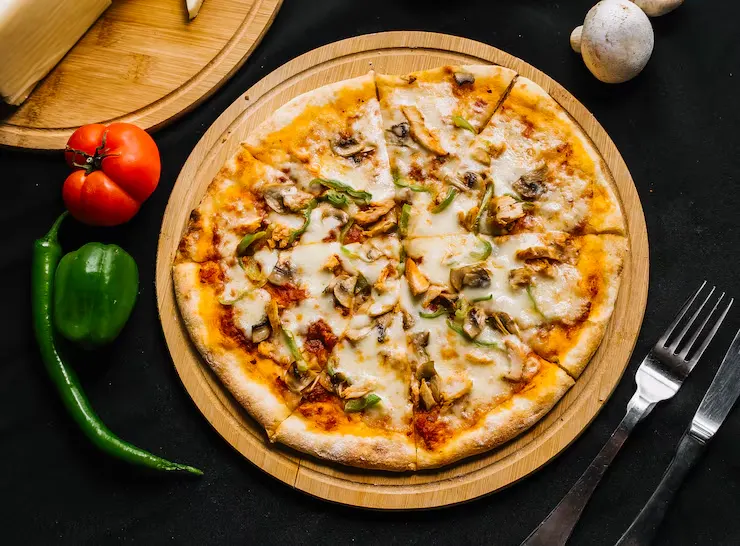 Paneer BBQ Pizza