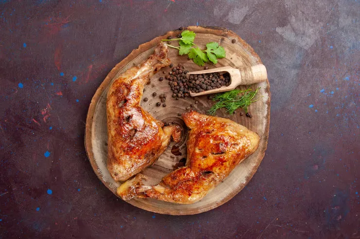 Afghani Chicken Half