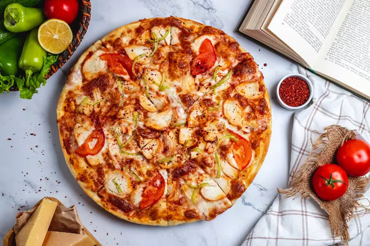Chicken BBQ Pizza
